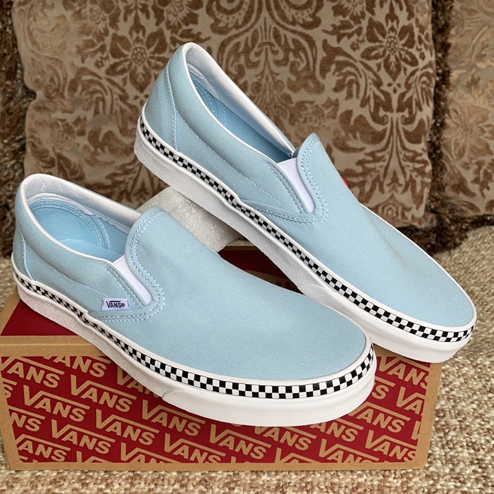 Vans Classic Slip On Check Foxing WMNS - Picture 6 of 16